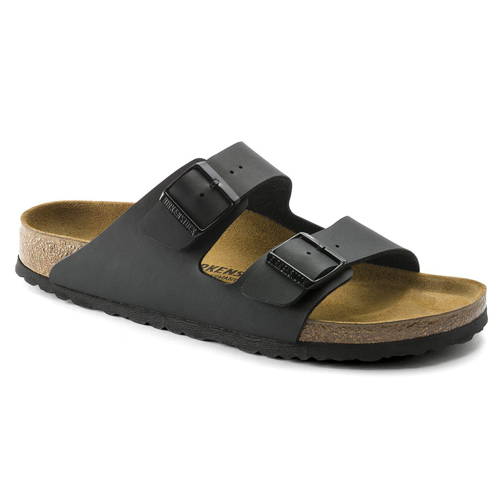 Birkenstock Womens Arizona BF Nubuck Sandals - Black