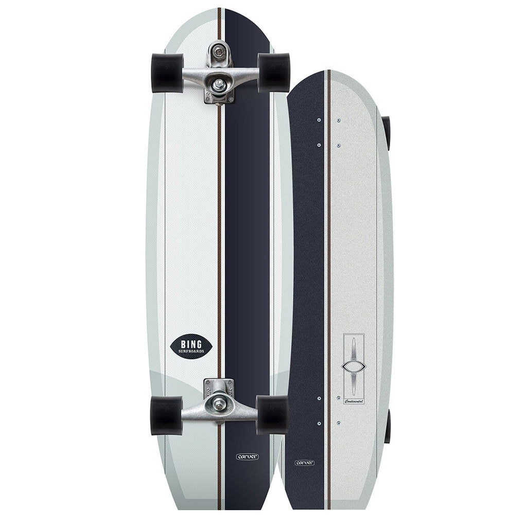 Carver Skateboards X Bing Continental Surfskate C7 (V3) Raw Complete - 37.0