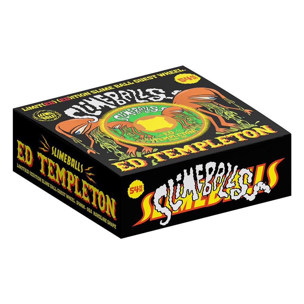 54mm Ed Templeton Vomit Mini Orange Hardline 95a Slime Balls Wheels