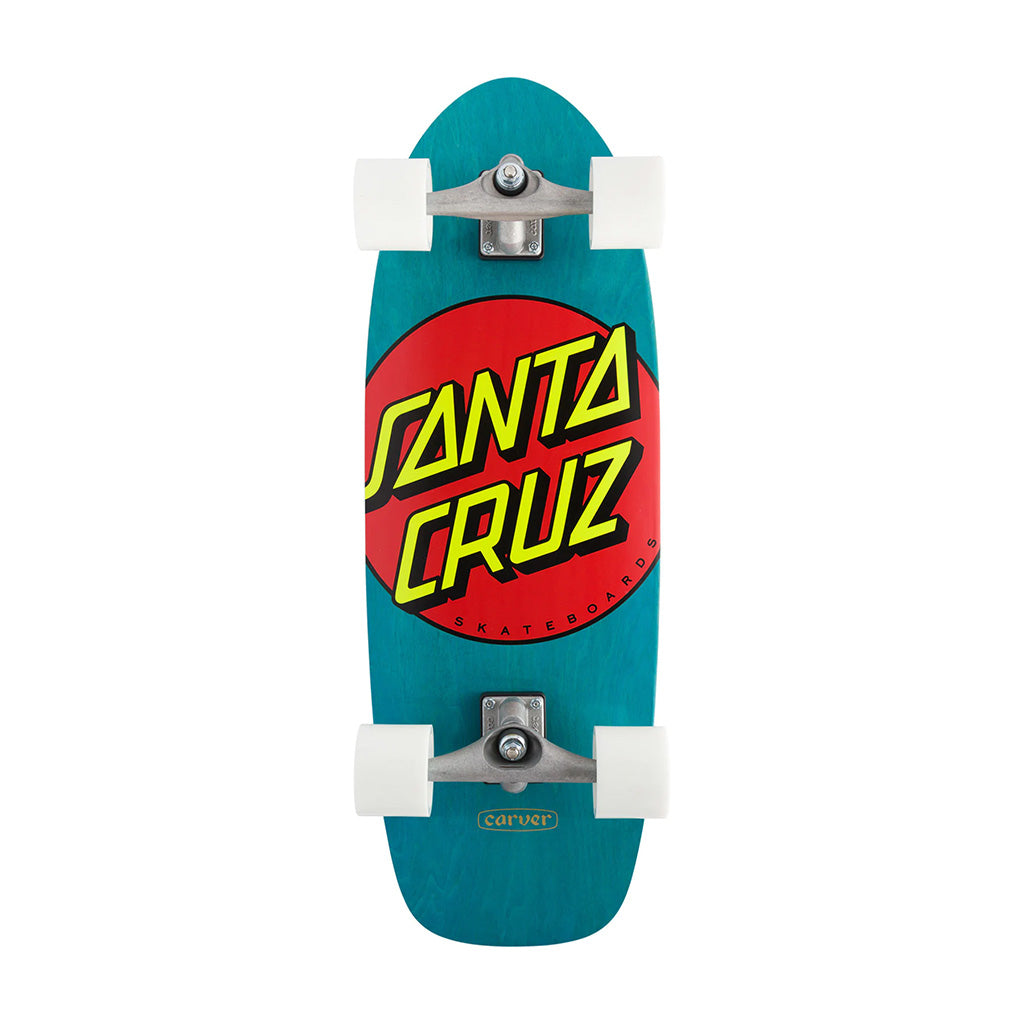 Santa Cruz x Carver Classic Dot Pig Surf Skate - 10.54&quot; - Seaside Surf Shop 