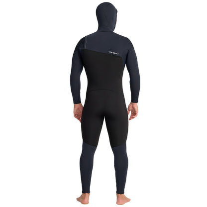 Volcom Modulator Mens 5/4/3mm Hooded Chest Zip Wetsuit - Black - W25/26