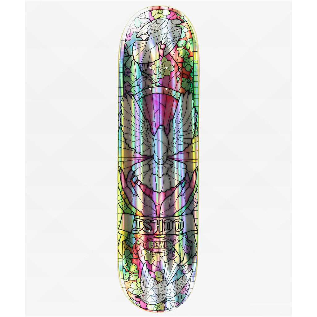 Real Ishod Cathedral Rainbow Holo Foil Deck - 8.25"