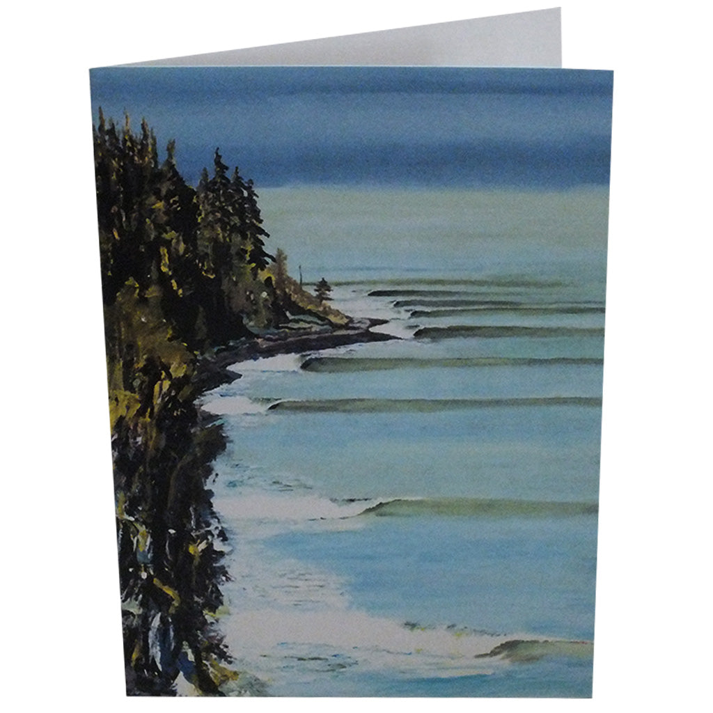 Stephen Davis Fine Art Folded Postcard Prints 4x6 - Straights - Seaside Surf Shop 
