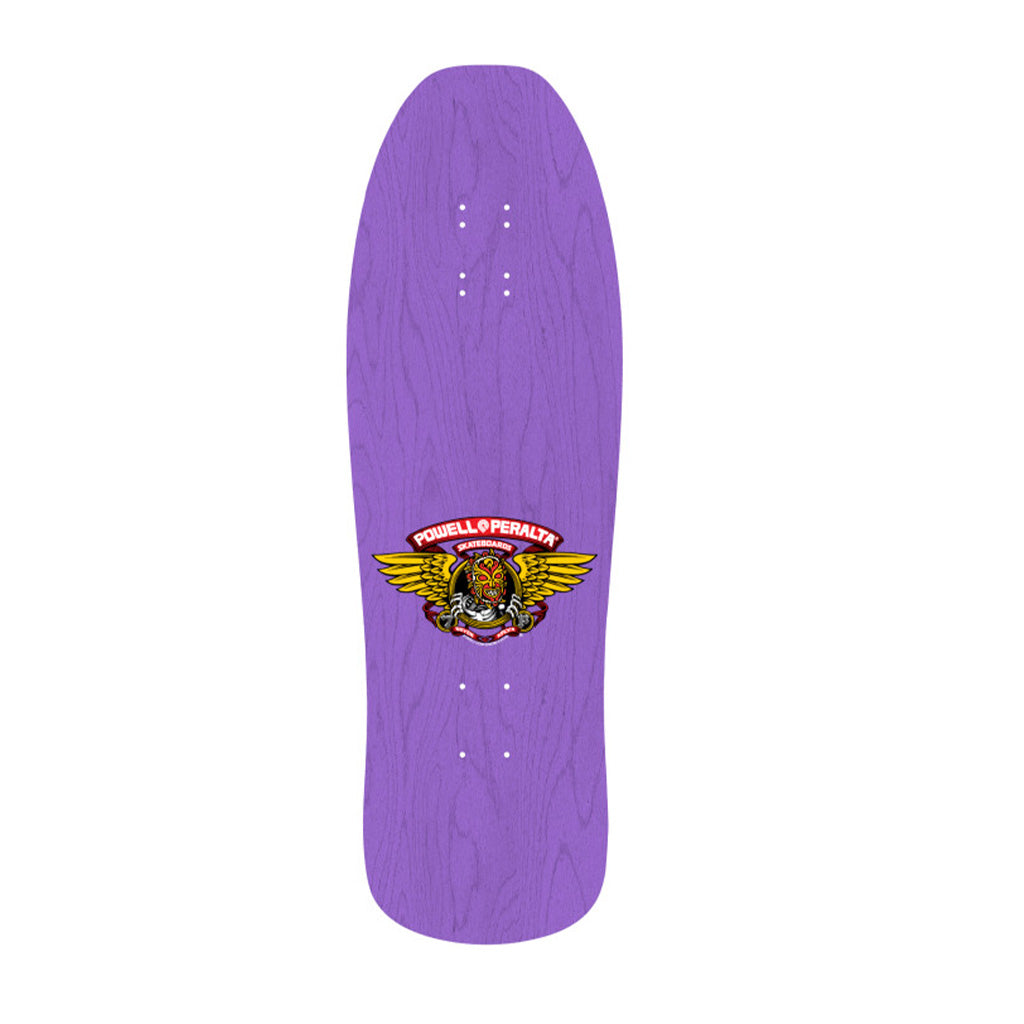 Powell Peralta Nicky Guerrero Mask Skateboard 10.0" Deck - Purple - Seaside Surf Shop 