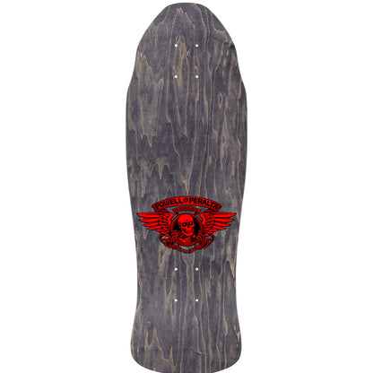 Powell Peralta Steve Caballero Street Reissue Skateboard Deck Black/Gold Foil - 9.625 x 29.75