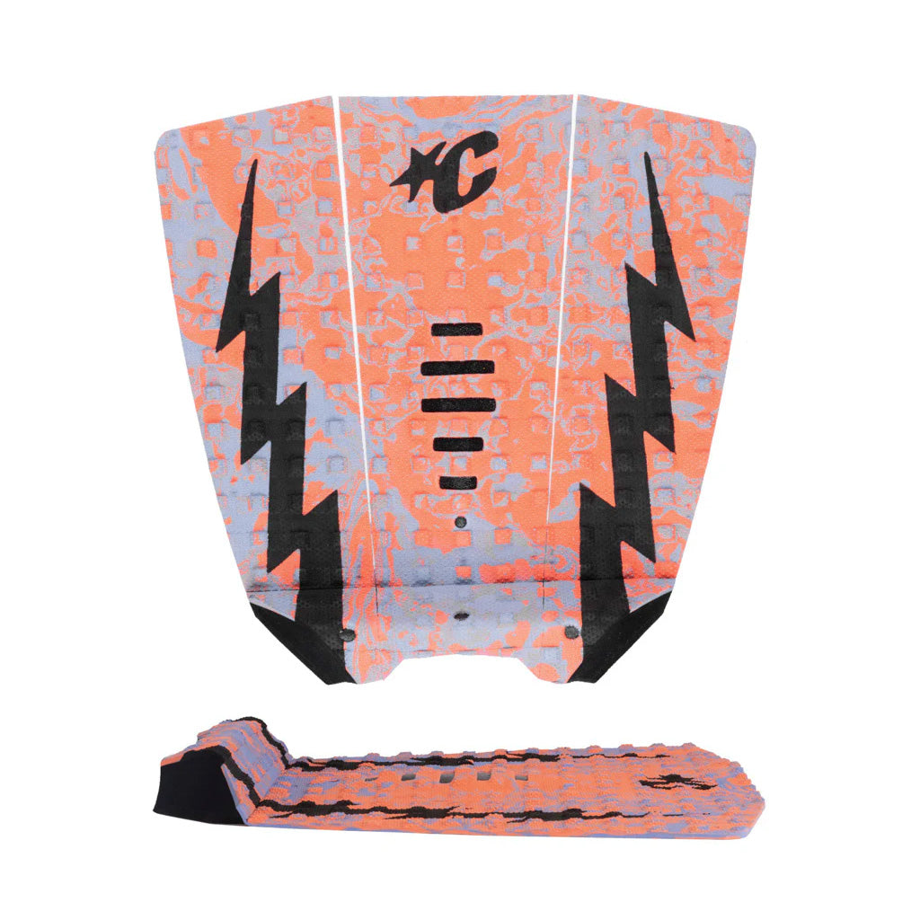 Creatures Mick Eugene Fanning Loc Lite Eco Pure Traction Pad - Purple Haze Swirl