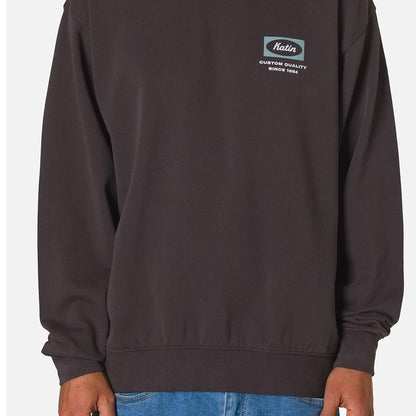 Katin Assembly Crew  Fleece - Black Wash