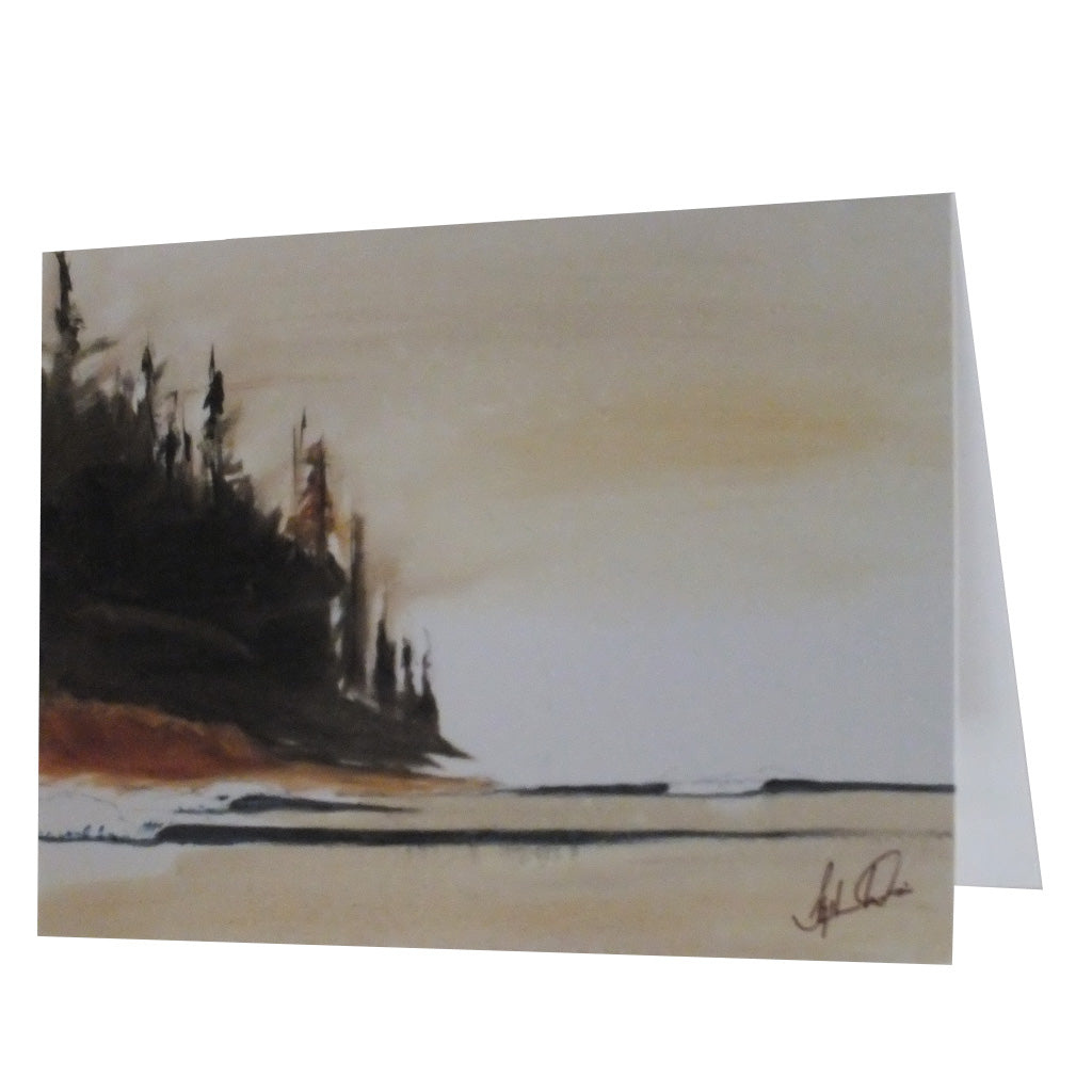Stephen Davis Fine Art Folded Postcard Prints 4x6 -  The Point #2 - Seaside Surf Shop 