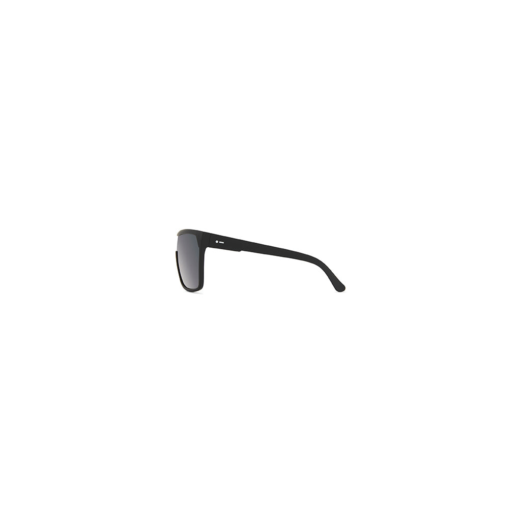 Dot Dash Shoey Sunglasses - Black Satin/Silver Chrome - Seaside Surf Shop 
