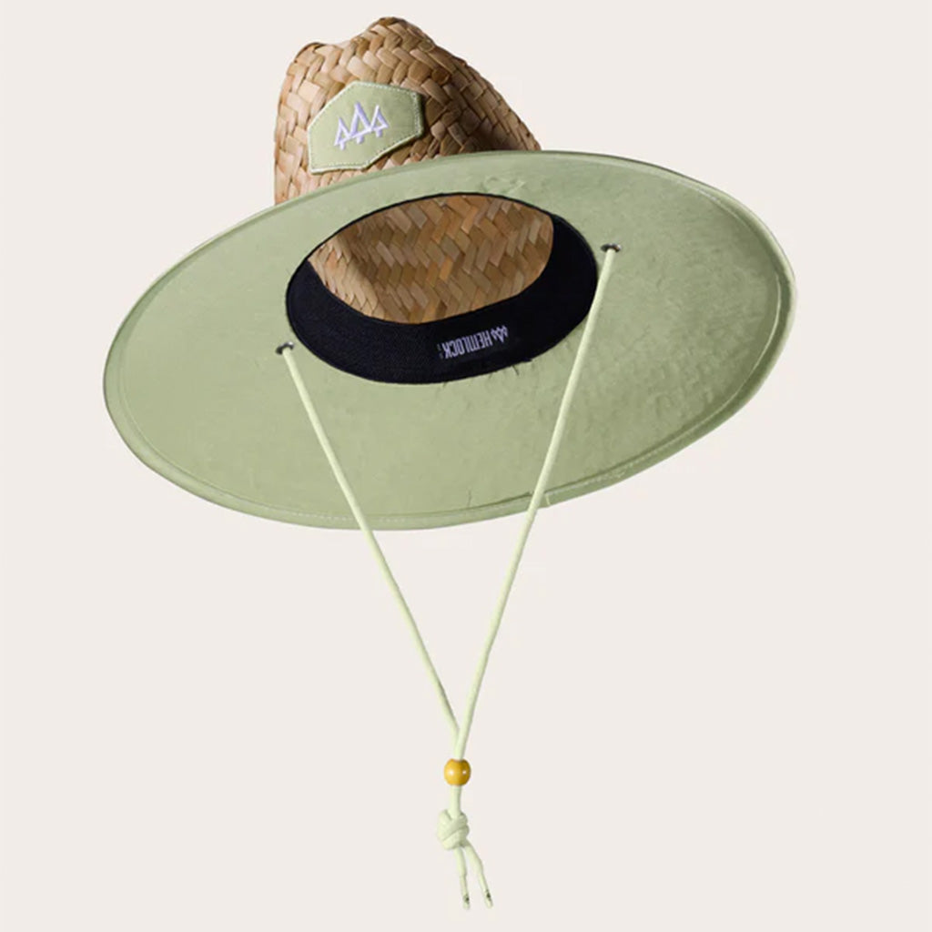 Hemlock Hat Co - Straw Lifeguard Hat - Pistachio
