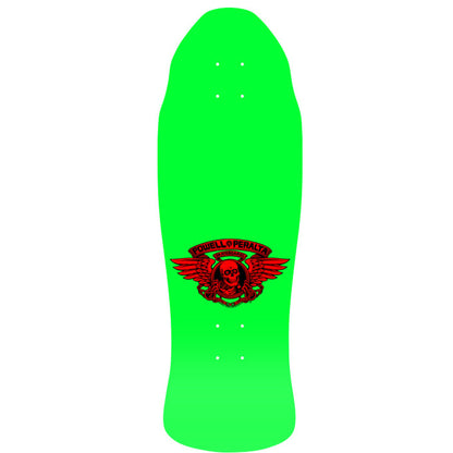 Powell Peralta Steve Caballero Street Reissue Skateboard Deck Green/White - 9.625 x 29.75