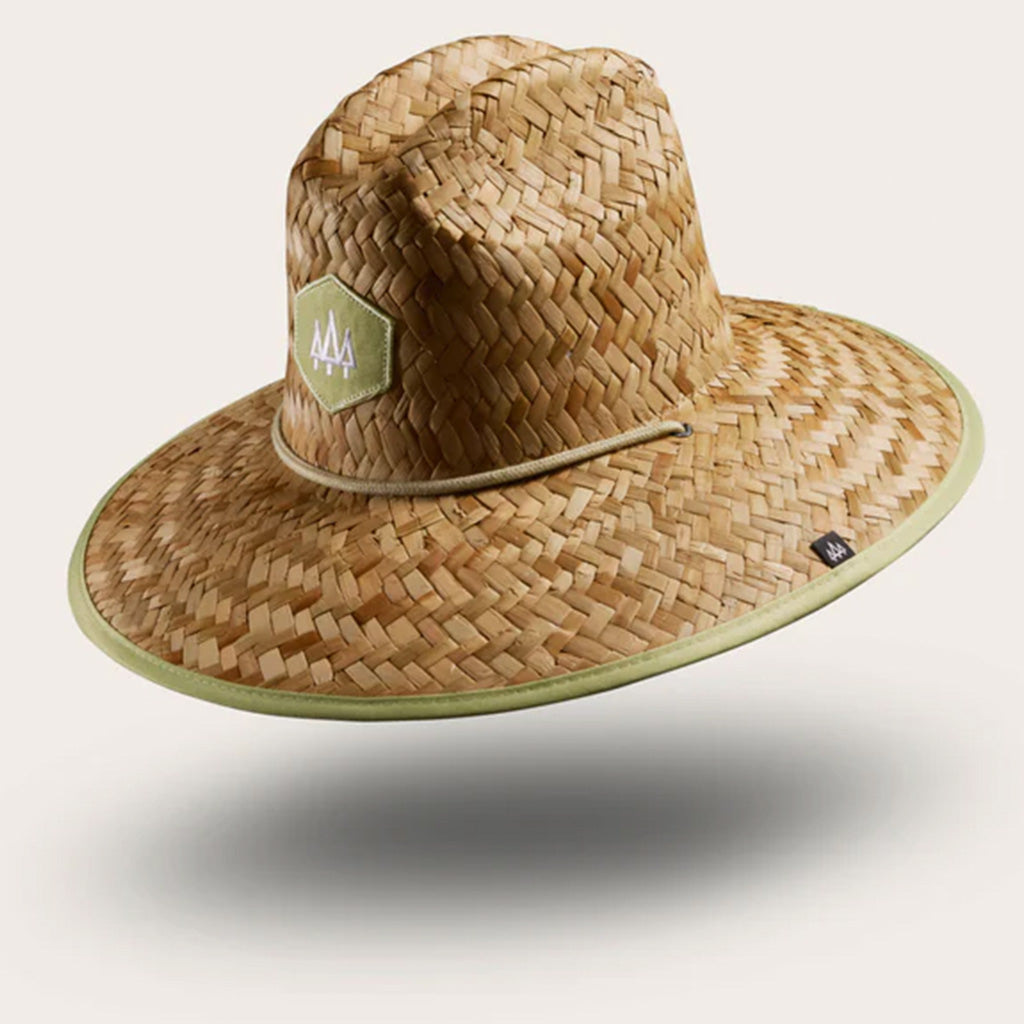 Hemlock Hat Co - Straw Lifeguard Hat - Pistachio