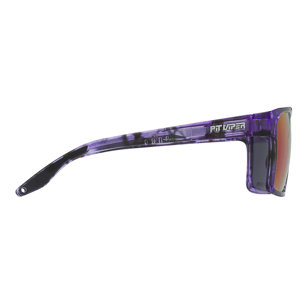 Pit Viper Sunglasses - The Shelldon Revlock - Z87+ Pink Purple