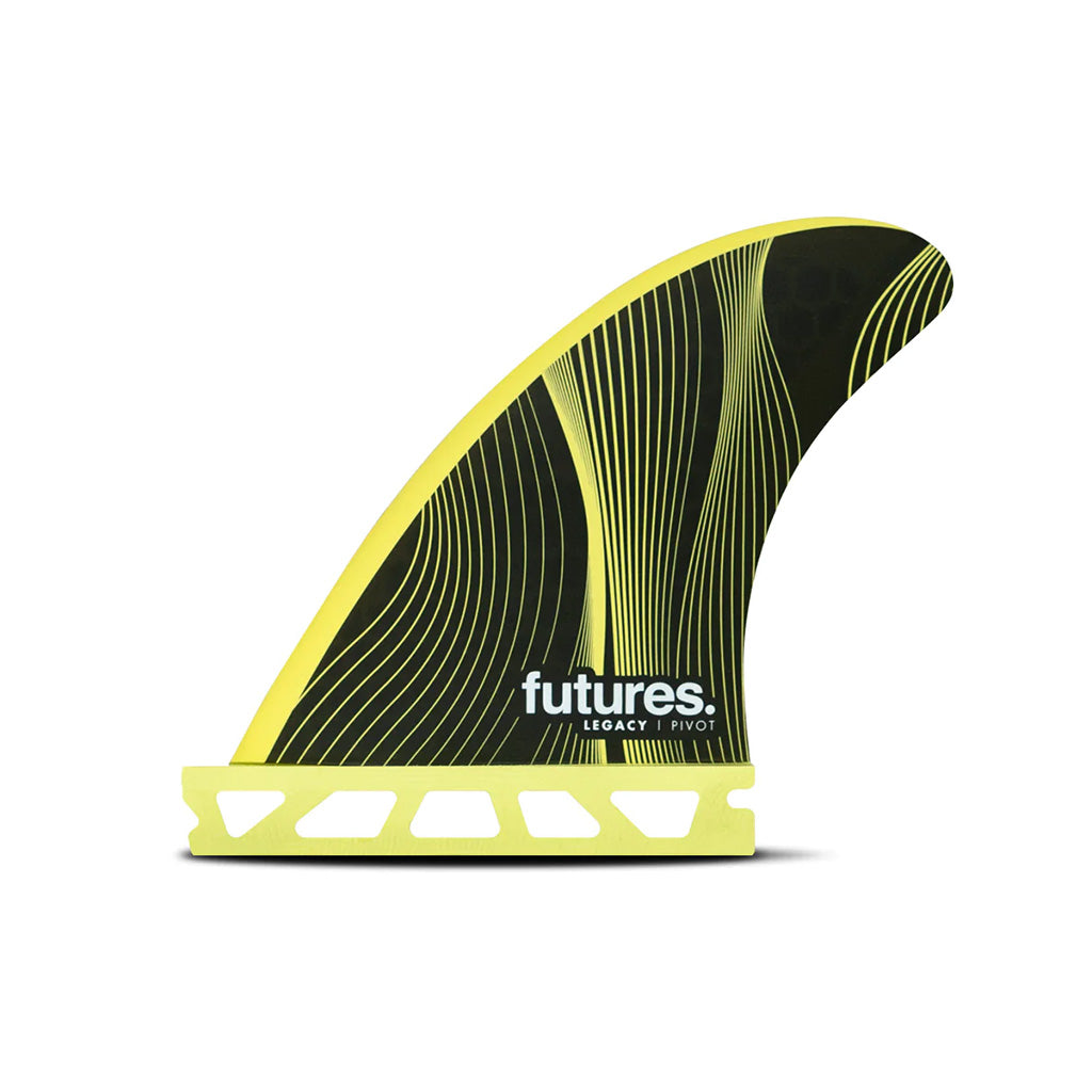 Futures Fins - P3 Grom Legacy Thruster - Yellow/X-Small - Seaside Surf Shop 