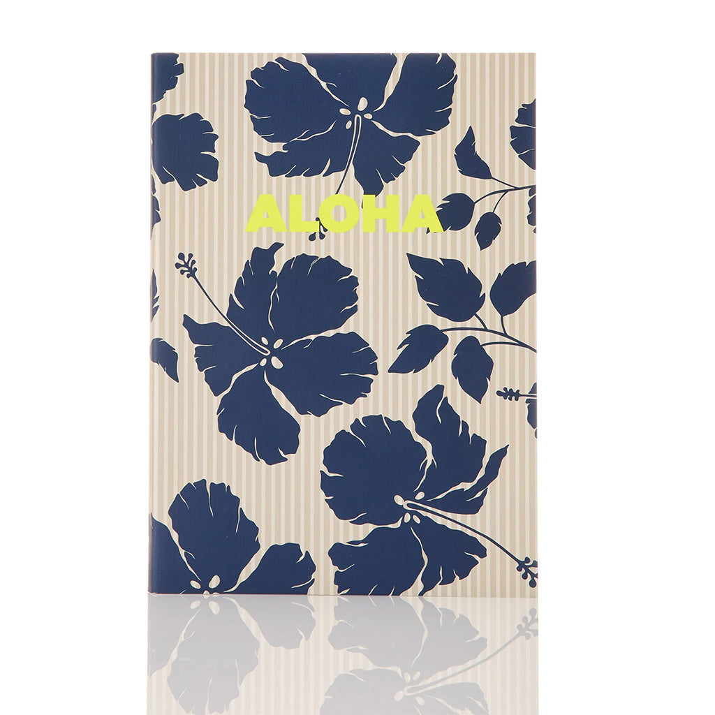 Aloha Collection - Notebook - Navy