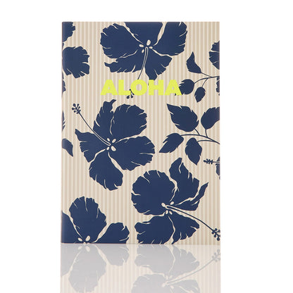 Aloha Collection - Notebook - Navy