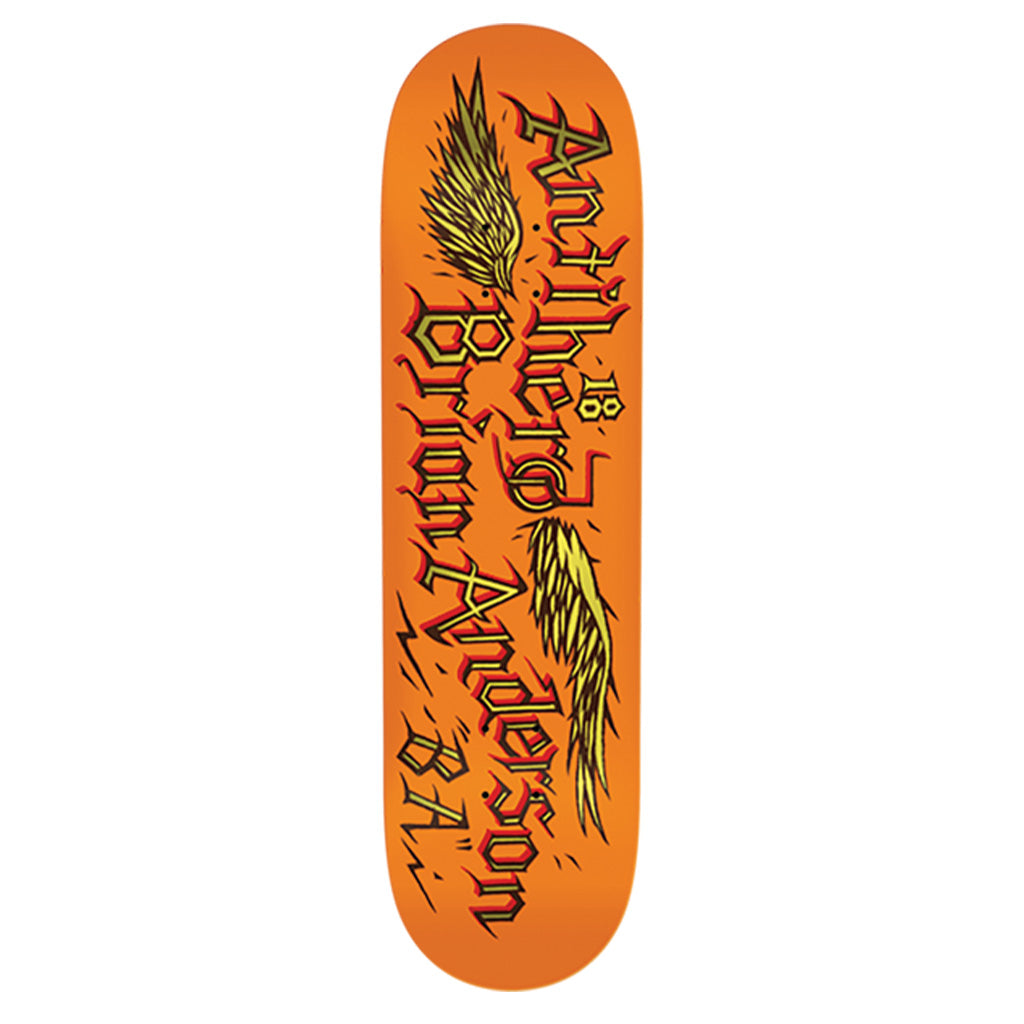Anti Hero Brian Anderson Customs Deck - 9.02"/Orange