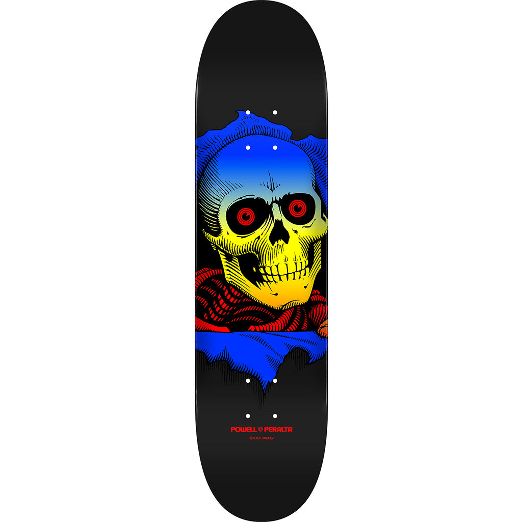 Powell Peralta Ripper Skateboard Deck Yellow Fade - Shape 249 - 8.5 x 32.08