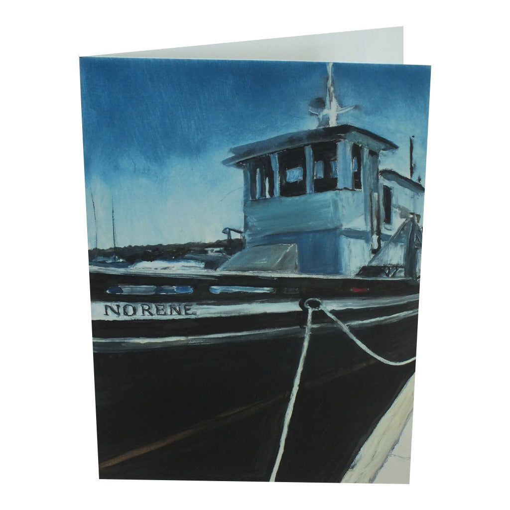 Stephen Davis Fine Art Folded Postcard Prints 4x6 -  Norene - Seaside Surf Shop 
