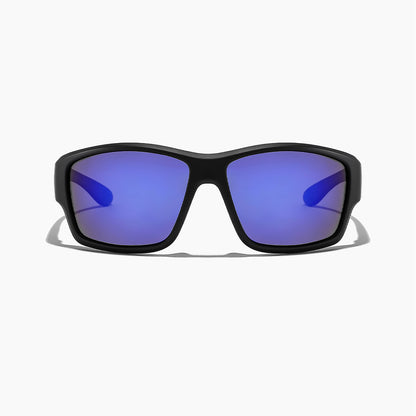 Ritual Vision Sunglasses The Decline - Matte Black/Blue Reflective Polarized