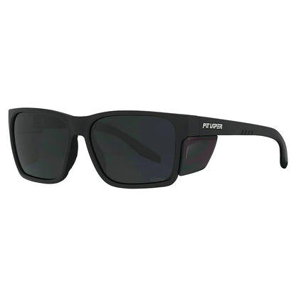 Pit Viper Sunglasses - The Exec Revlock - Z87+ HDPV Polarized Smoke