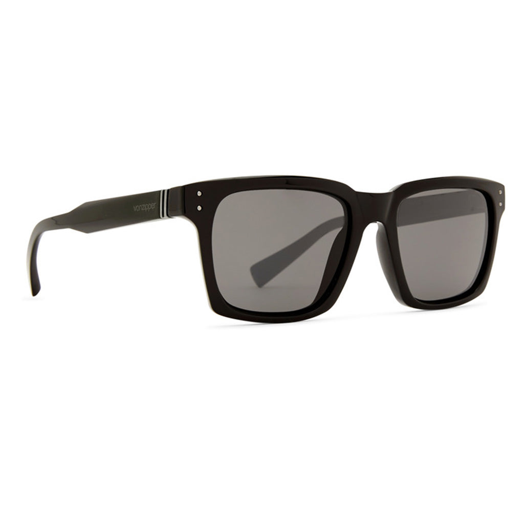Von Zipper Episode  Sunglasses - Black Gloss/Grey Lens - Seaside Surf Shop 
