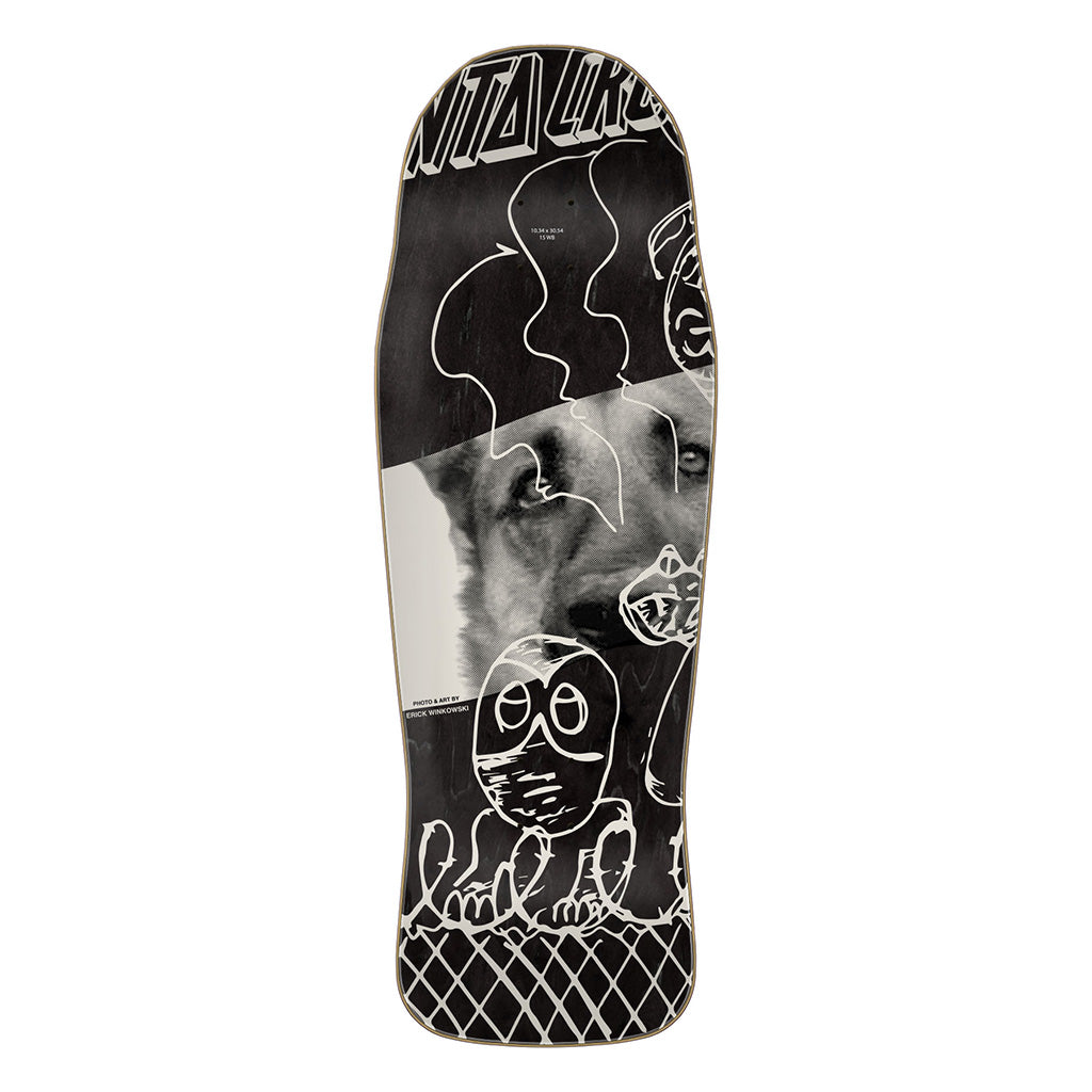 Winkowski Tribute Pro Shaped 10.34in x 30.54in Santa Cruz Decks