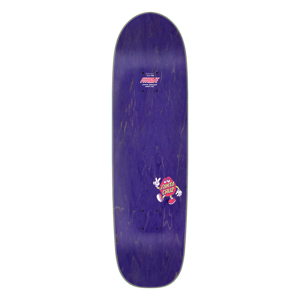 Dot Dudes FeelBase 8.5in x 31.1in Santa Cruz Decks
