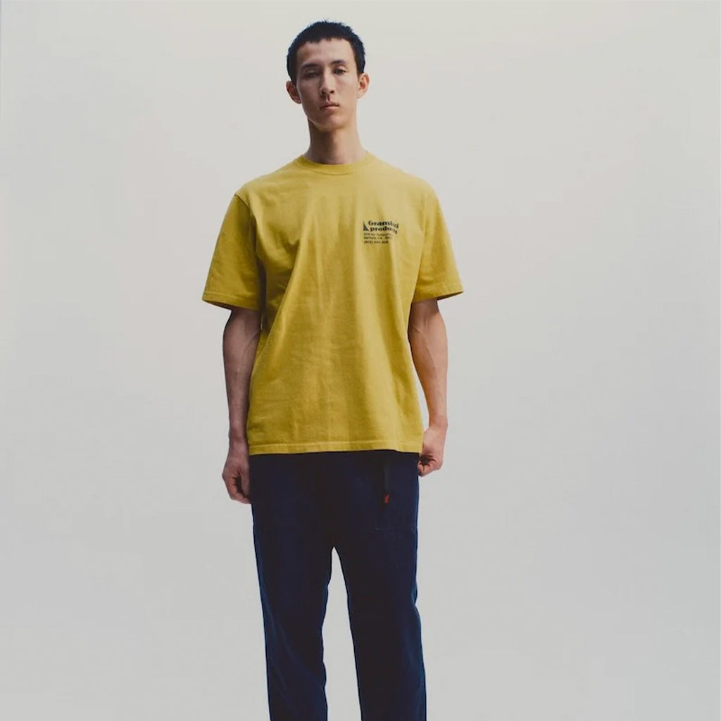 Gramicci G-Sail S/S Tee - Yellow