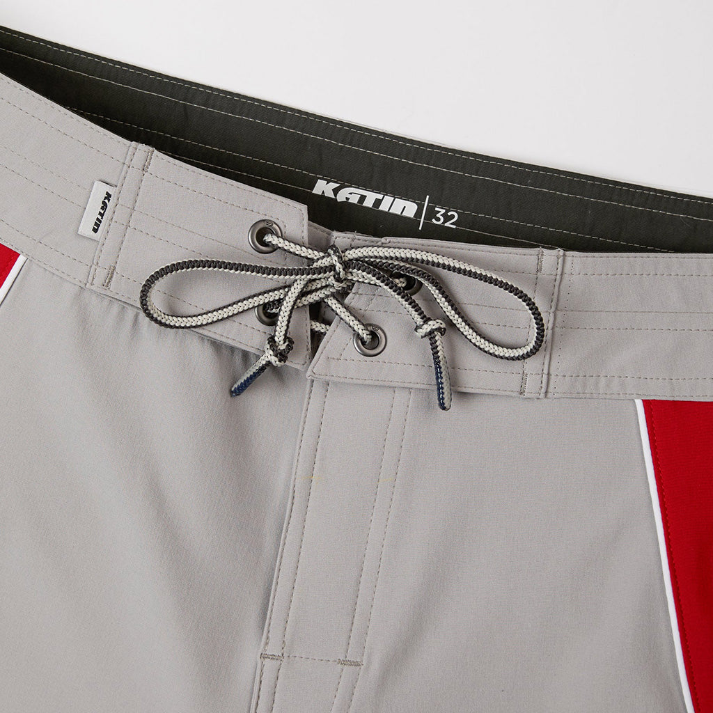 Y2K Reissue Series Banner Surf Trunk - Gray