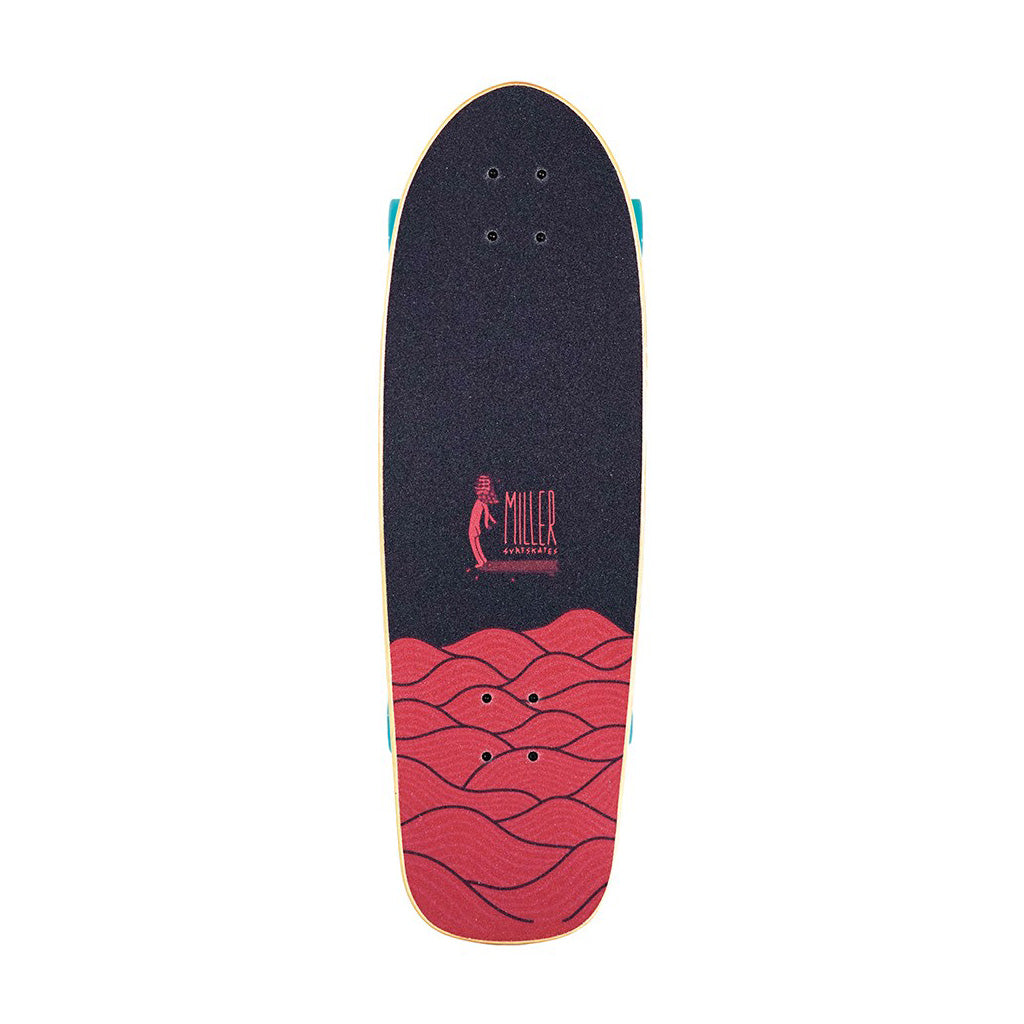 Miller Division - Hang Ten 29.5&quot; Surfskate Skateboard - Seaside Surf Shop 