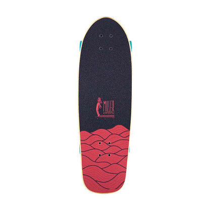 Miller Division - Hang Ten 29.5&quot; Surfskate Skateboard - Seaside Surf Shop 