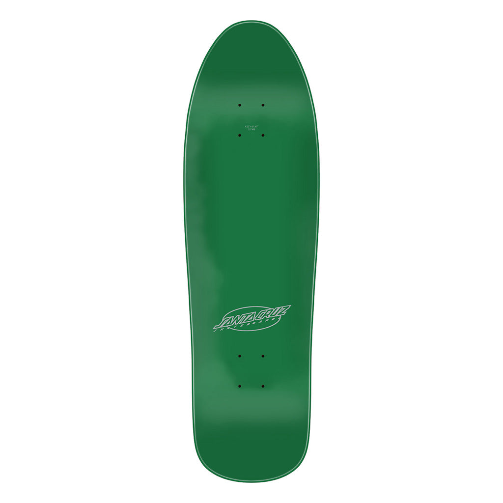 Meek Pinstripe Slasher Green Pro  9.23in x 31.67in Santa Cruz Decks