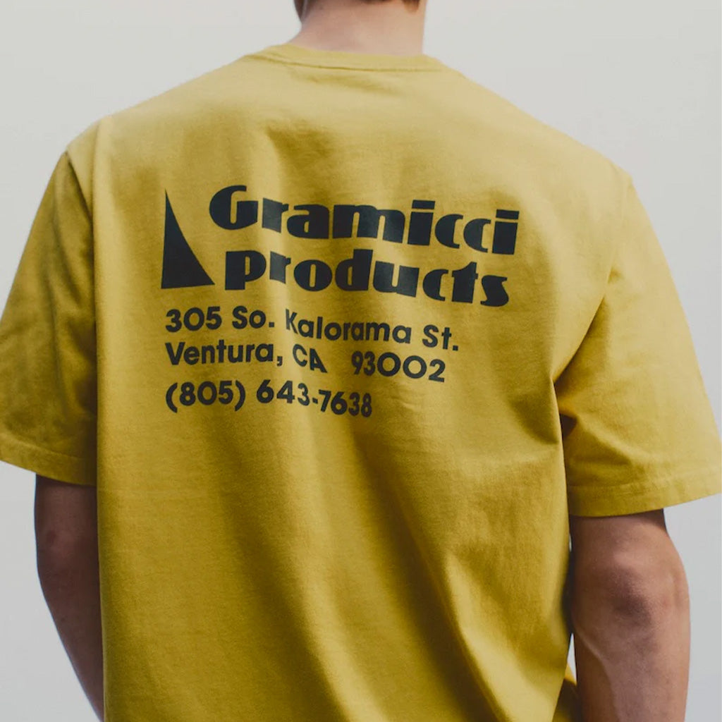 Gramicci G-Sail S/S Tee - Yellow