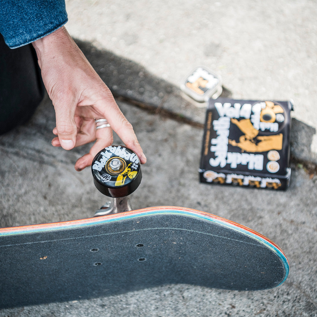 56mm Black Sabbath Vol 4 Keyframe Black   78a OJ Wheels