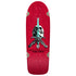 Powell Peralta OG Ray Rodriguez Skull & Sword Reissue Skateboard Deck Red Stain - 10 x 30 - Seaside Surf Shop 