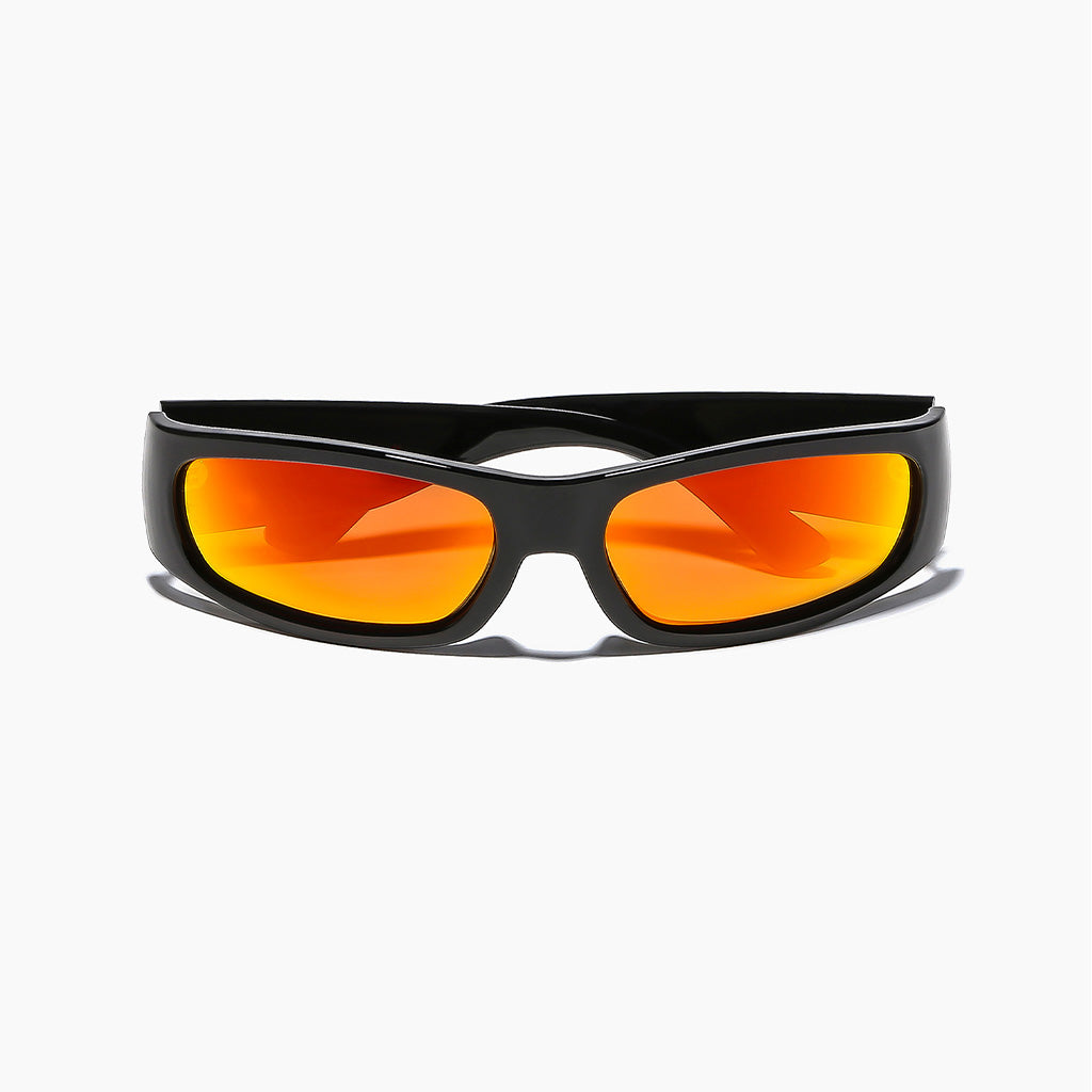 Ritual Vision Sunglasses Parasite - Black/Orange Reflective Polarized