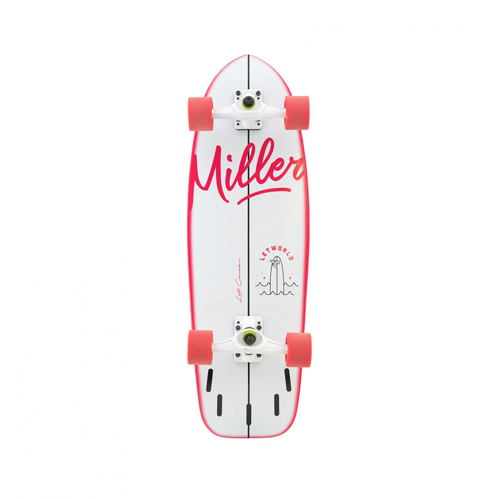 Miller Division - Letworld Pro 31&quot; Surfskate Skateboard - Seaside Surf Shop 