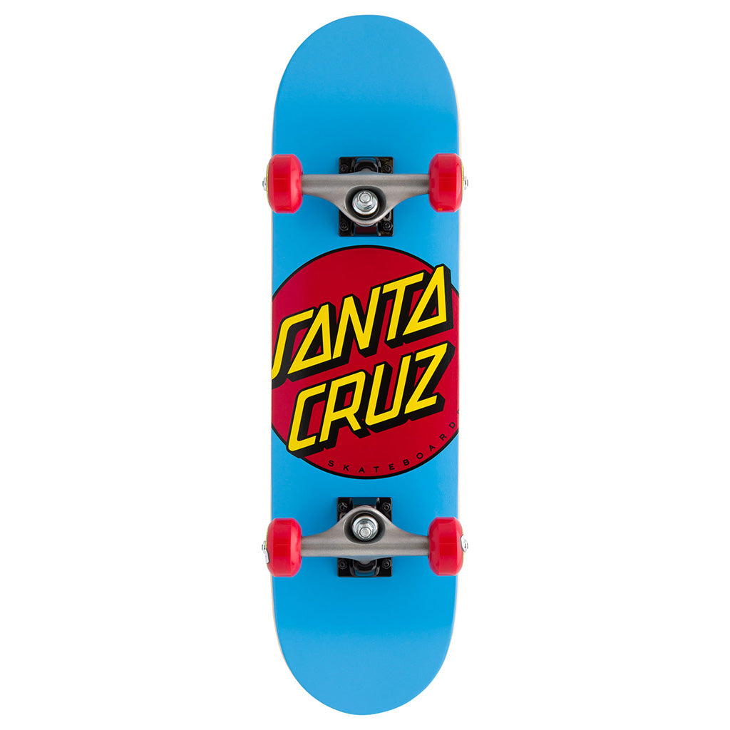 Classic Dot Super Micro 7.25in x 27.00in Santa Cruz Skateboard Complete