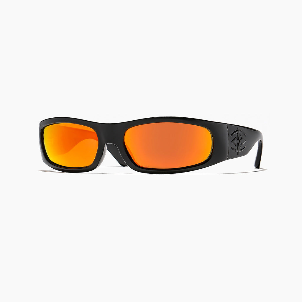 Ritual Vision Sunglasses Parasite - Black/Orange Reflective Polarized