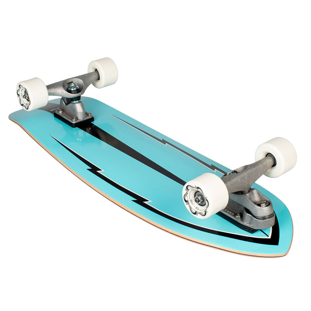 Carver Skateboards Blue Thunder Surfskate C7 (V5) Raw Complete - 30.75"