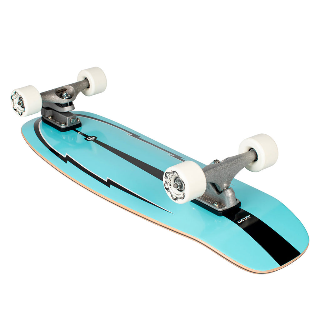 Carver Skateboards Blue Thunder Surfskate C7 (V5) Raw Complete - 30.75"