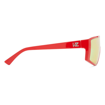 Von Zipper Hyperbang  Sunglasses - Red/Chrome - Seaside Surf Shop 