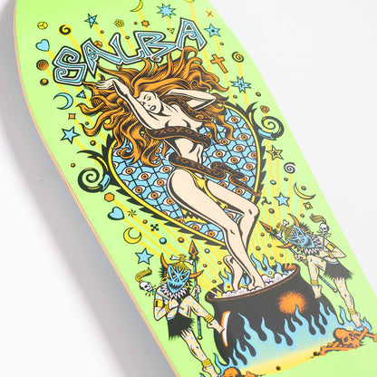Santa Cruz Skateboards Salba Witch Doctor Reissue Skateboard Deck - 10.4"