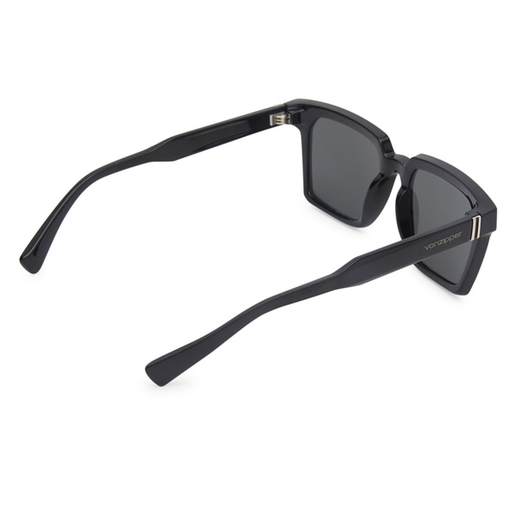 Von Zipper Television Sunglasses - Black Gloss/Grey – Seaside Surf