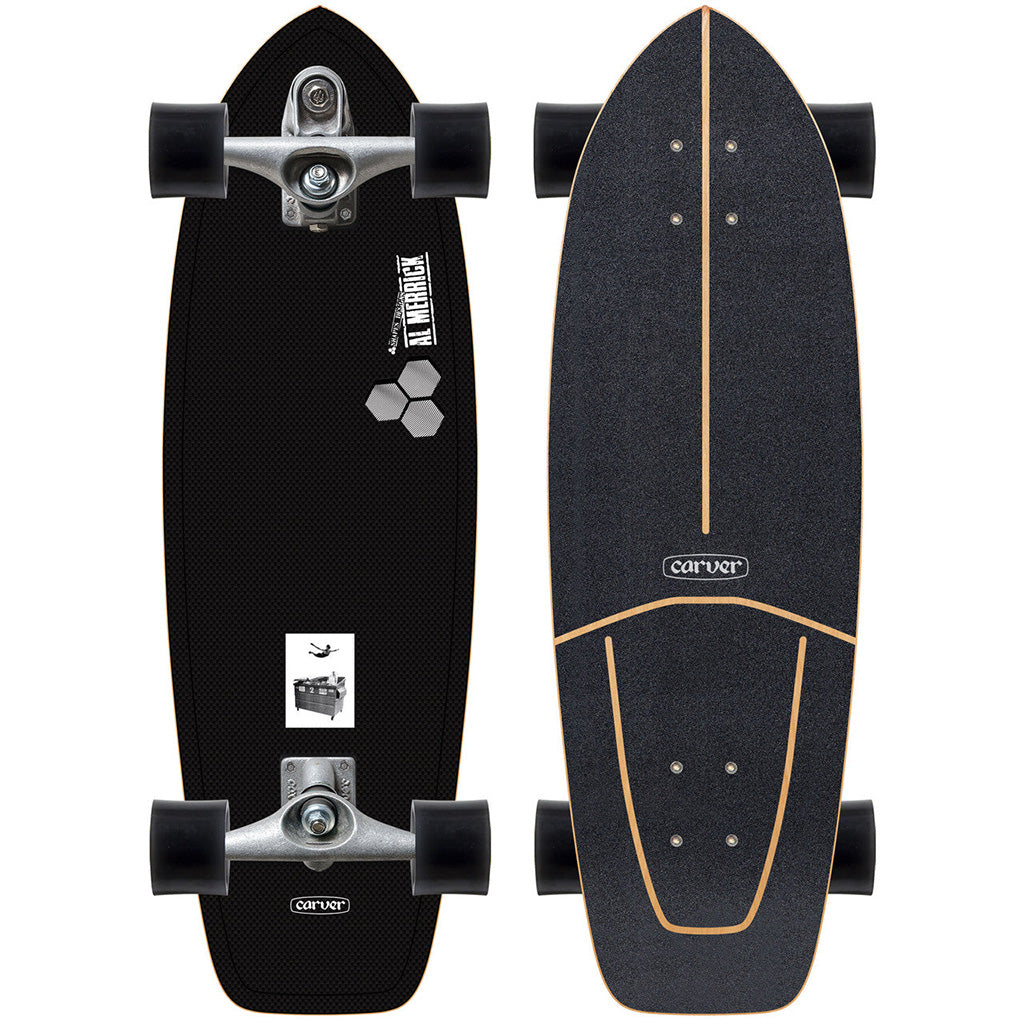 Carver Skateboards C.I.Dumpster Diver Surfskate CX (V5) Raw Complete -