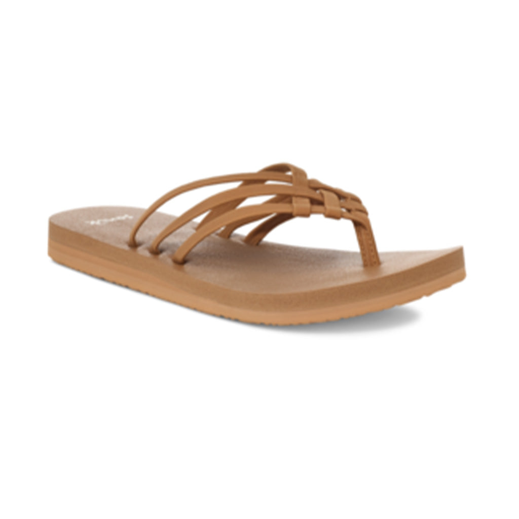 Sanuk Sandals Womens Yoga Sandy II - Tobacco Brown
