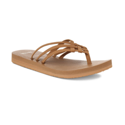 Sanuk Sandals Womens Yoga Sandy II - Tobacco Brown