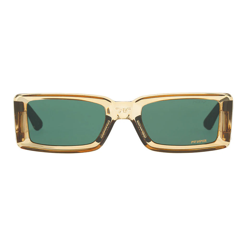Pit Viper Sunglasses - The Nude Beach Low Bones - HDPV Polarized Smoke