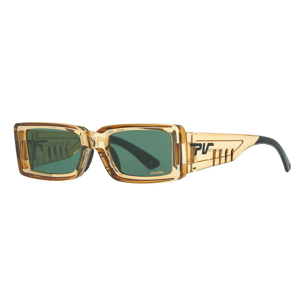 Pit Viper Sunglasses - The Nude Beach Low Bones - HDPV Polarized Smoke